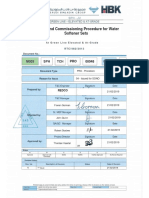 Testing and Commissioning Procedure For Water Softness Test