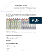 Progreciones y Circulos