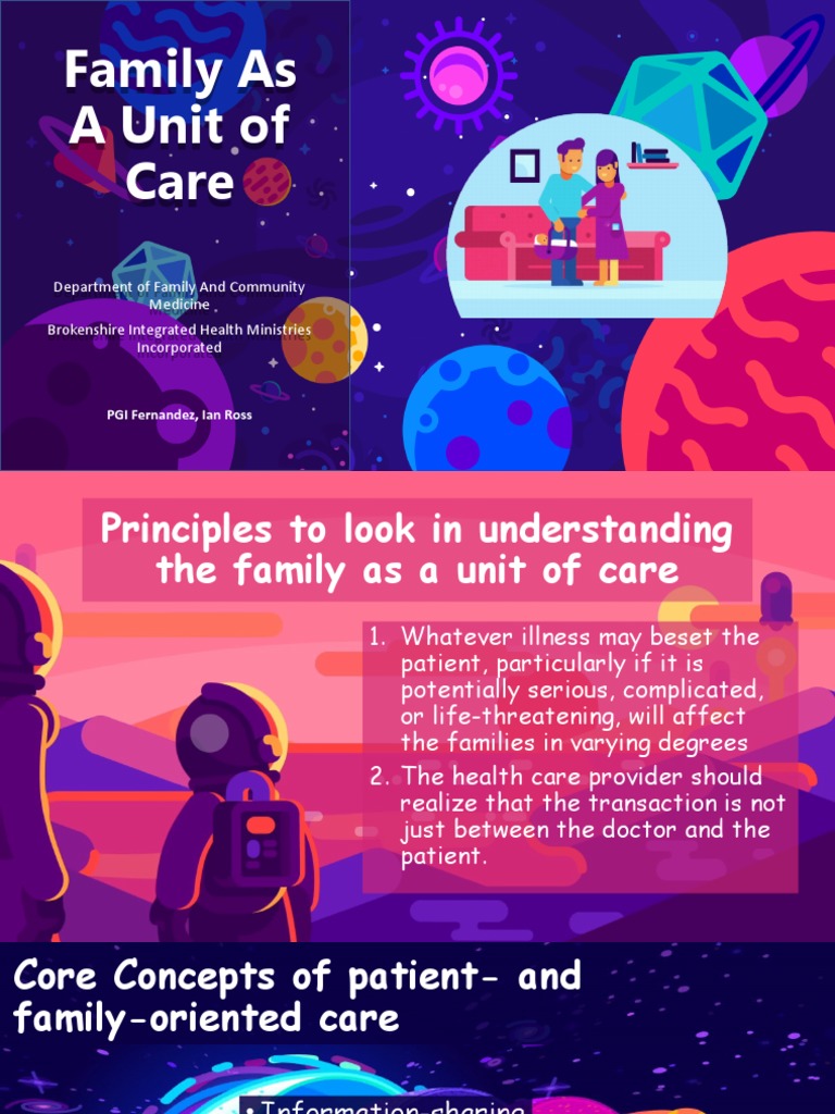 Family As A Unit of Care | PDF | Family | Marriage