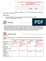 Pauta de Guía Clase 4, Unidad 3