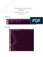 Testing and Verification of VLSI Circuits Assignment 1: Perumalla Koteswara Rao - 19307R020 February 24, 2021