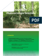 Chapitre V: Phytosociologie Forestière