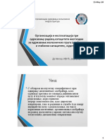 Predavanja 9 - OOZI - Organizacija I Eksploatacija Saobracaja Pri Izvodjenju Radova