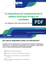 CONEVAL - La Importancia de La Planeación de La Política Social para El Logro de Resultados