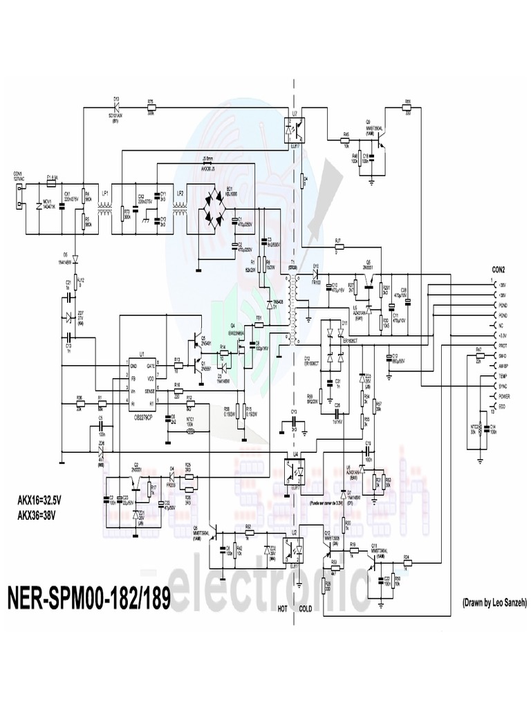 Panasonic SaAkx16 Akx36 Smps (DIAGRAMAS com.BR) PDF