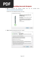 Anaconda Installation Guide