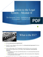 L11 The European Union - History and Institutions