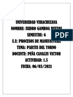 Actividad 1.5 Torno