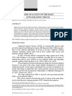 Up To Date: Mode of Action of The Main Anti-Parasitic Drugs