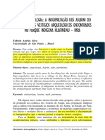 Mito E Arqueologia: A Interpretação Dos Asurini Do Xingu Sobre Os Vestígios Arqueológicos Encontrados No Parque Indígena Kuatinemu Pará