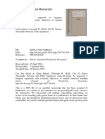 Author's Accepted Manuscript: Intern. Journal of Production Economics