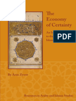 Zysow, Aron - The Economy of Certainty - An Introduction To The Typology of Islamic Legal Theory.-Lockwood Press (