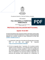 AULA LIBRE-Protocolo Evaluación Institucional