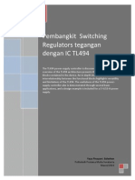 Pembangkit Switching Regulators Tegangan Dengan IC TL494