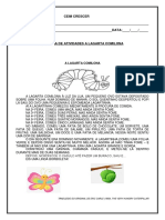 Sequencia de Atividades A LAGARTA COMILONA