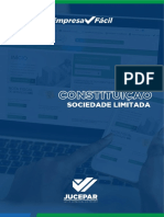 Manual de Constituição de LTDA No Estado Do Paraná