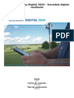 Agenda Uruguay Digital 2025 - Sociedad Digital Resiliente