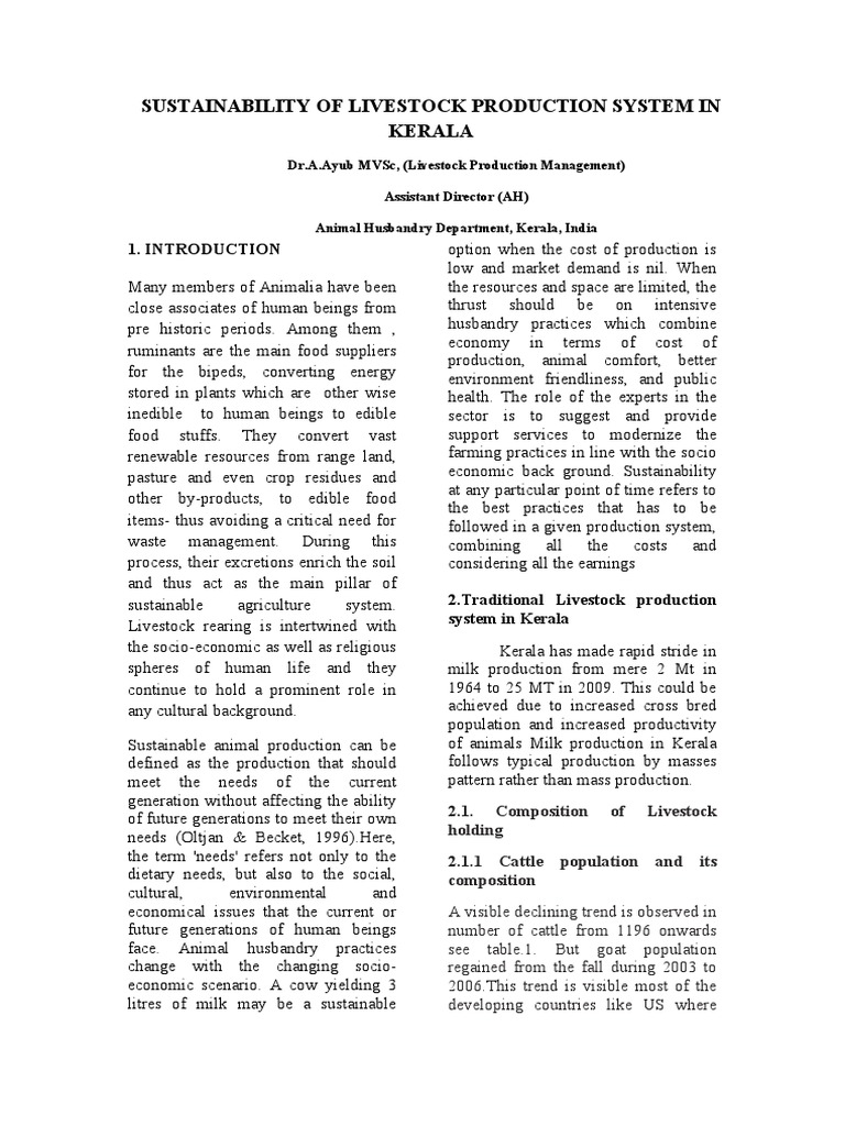 Livestock intelligence overview