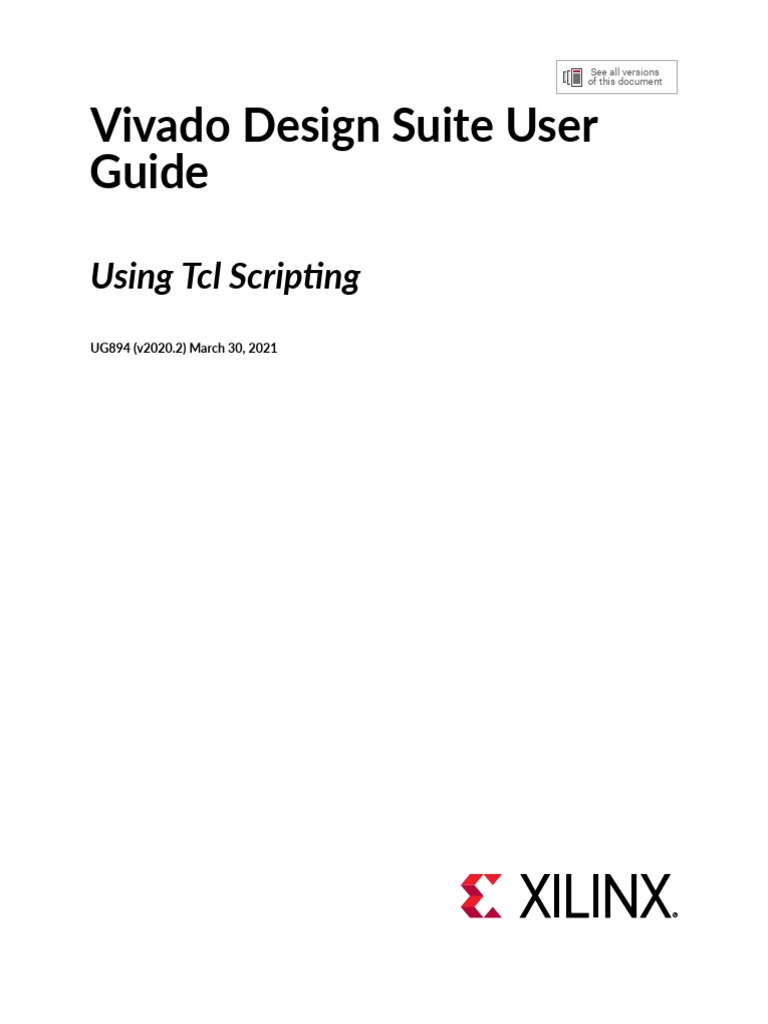 Image Result For Vivado Design Suite User Guide Using Tcl Scripting Ug