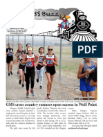 GMS Cross Country Runners Open Season in Wolf Point: Published by BS Central