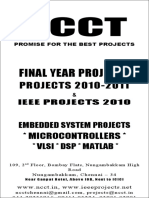 NCCT - Projects 2010 - Power Electronics Titles List