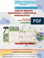 Semana 07 - La Competencia Monopolistica