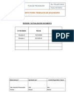 Procedimiento Trabajos de Soldadura