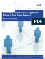 Informatics Solutions & Support For Primary Care Organisations