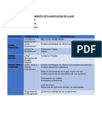 INSTRUMENTO PLANIFICACION DE CLASE - 12 AL 16 DE JULIO - 5TO GRADO