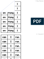 Beginner Steps Cut Apart Sentences