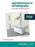 Unsurpassed Performance in Medical Radiography