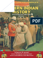 Modern India Vol 1 (1700 To 1857)