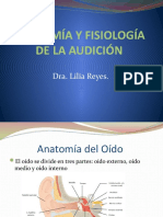 Anatomía y fisiología del oído