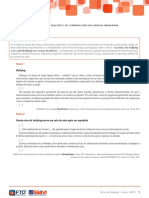 A Prática Do Bullying e Do Cyberbullying Nas Escolas Brasileiras