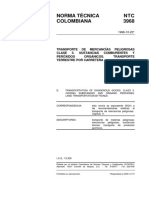 Ntc-3968 Clase 5 Peroxidos