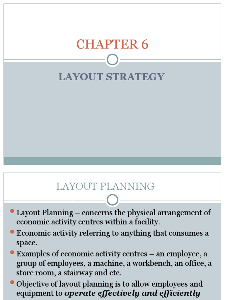 Effective Layout Strategies in Operations | PDF | Retail | Economies