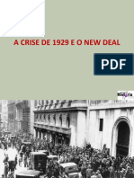 A CRISE DE 1929 E O NEW DEAL