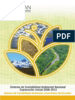 8. Sistema de Contabilidad Ambiental y Económico Del Ecuador