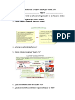 Cuestionario de Estudios Sociales - Decimos