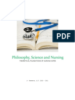 Philosophy, Science and Nursing