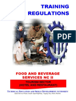 TR - Food and Beverage Services NC II (1)