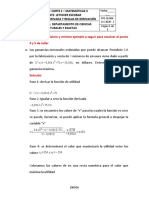 Taller #2 - Regla de La Cadena, Derivada Implicita y Aplicacion de La Derivada