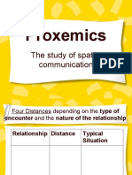 Proxemics: The Study of Spatial Communication