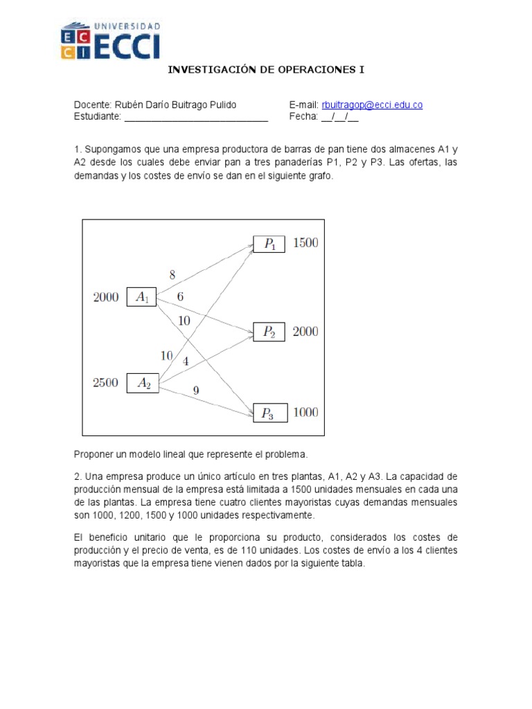 Ejercicios - Clase Semana 1 | PDF