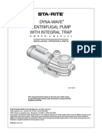 DynaWave Centrifugal Pump With Integral Trap English Spanish