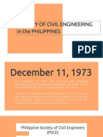 History of Civil Engineering in The Philippines: CEORNT120
