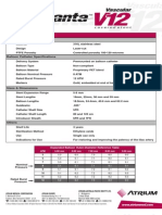 Advanta V12 Data Sheet