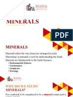 GEO01 Week 4 (CO2) Minerals