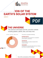 GEO01 - Week 3 (CO1) - Formation of The Earth's Solar System