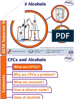 CFCs and Alcohols